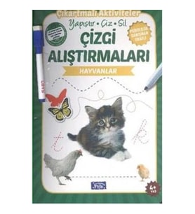 Çizgi Alıştırmaları - Hayvanlar