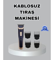 Mey İthalat® Çelik Bıçaklı Unisex Şarjlı Tıraş Makinesi – Sessiz Motor, Kablosuz ve Ayarlanabilir