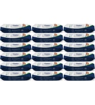 Giggles Yetişkin Vücut Temizleme Islak Mendil Havlu 900 Yaprak XL (Beyaz Sabun Kokulu) (18PK*50)