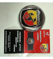 Fiat Linea Abarth 3d damla sticker Logo Ön ve Arka Takım Rozet