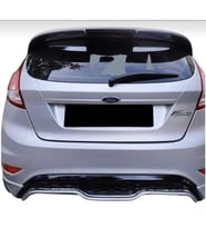 Ford Fiesta Mk6 ST Difüzör Parlak Siyah Plastik Arka Difizör