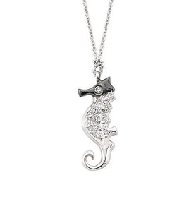 0.07ct Pırlanta Denizatı Altın Kolye 