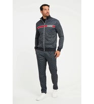 Guess KORBIN FULL ZIP TRAC Erkek Siyah Eşofman Üstü Z2BQ06FL04Q-P9QC