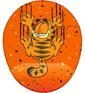 Garfield Kedi Bilek Destekli Mouse Pad