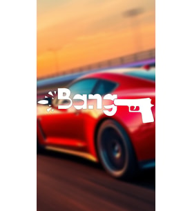 Ateş Bang 20x6 Jdm Yazı Araba-motosiklet Cam Etiket Sticker Beyaz Renk