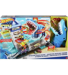 Hot Wheels Köpek Balığından Kaçış Oyun Seti-HDP06