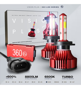 C9 360° Led Xenon Dob 9005 34w 8800 Lumen