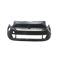 FIAT 500L- 15/16; ÖN TAMPON SİYAH (SİS/PANJUR DELİKLİ LOUNGE MODEL) (TÜV) (TYG)