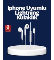 Yüksek Ses Kaliteli Mikrofonlu Kablolu Kulak İçi Kulaklık