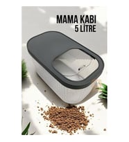 TransForMacion Kedi ve Köpek Mama Saklama Kabı Sürgülü Kapaklı 5 Litre 720985