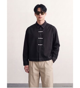 LC WAIKIKI Siyah Loose Fit Erkek Gömlek