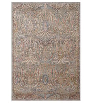 Eko Halı Sofia SOF 03 Multy Uşak Motifli Renkli Makine Halısı (Çok Renkli)