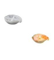 Epoksi Deniz Kabuğu Tealight Mumluk Ev Dekorasyonu Silikon Ve Taş Tozu Kalıbı