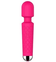 Fastieshop Şarjlı Wand Masaj Aleti 28 Fonksiyonlu Pembe