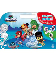 Pjmask Çıkartma Hediyeli Boyama Albümü