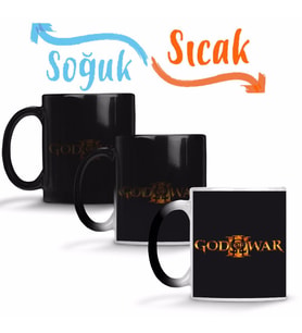 God Of War 04 Sihirli Kupa Bardak Porselen