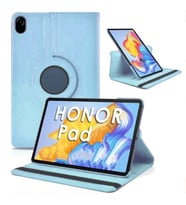 Huawei Honor Pad 10 12.1" Uyumlu Standlı 360° Yatay Dikey Dönebilen Deri Tablet Kılıfı