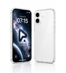iPhone 16 Plus Şeffaf Mika Sararmaz Sert Kılıf