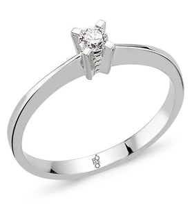 Romeo Pırlanta 0.25 Ct Tektaş Yüzük RM25042 (Çok Renkli)