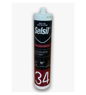 Selsil Silikonize Mastik 450gr 240ml