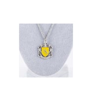 HARRY POTTER KOLYE ÇELİK KOLYE Gryffindor Hufflepuff Ravenclaw Slytherin (Gümüş)
