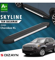 S-Dizayn Jeep Cherokee KL Skyline Aluminyum Yan Basamak 173 Cm 2013-2023 A+ Kalite
