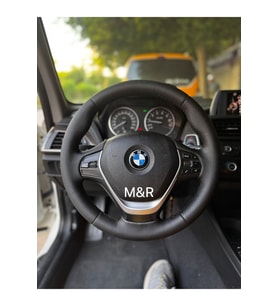 BMW F30 KAPLAMA DERİ DİREKSİYON KILIFI