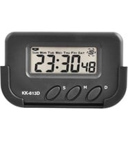 Öğrenci Saati - Kronometreli Ders Çalışma Saati Çok Fonksiyonlu Mini Kronometre Alarm/Saat/Takvim