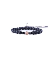 JTAW23DOB1187 AKİK HEMATİT ONYX DOĞALTAŞ BİLEKLİK