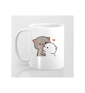 Mochi Cat Motto Sevgili Aşk Kupa