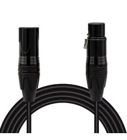 Magicvoice LD381 1.5 Metre Canon XLR Dişi - Canon XLR Erkek Stereo Plastik Jak Mikrofon Ses Kablosu