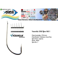 YOUVELLA 1310 ÇAPRAZ NİCKEL OLTA İĞNESİ NO:6