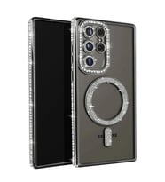 Samsung Galaxy S23 Ultra Joke Simli Magneticsafe Kılıf - Siyah