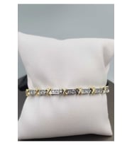 Xuping Tiffany Co Vip Kadın Micro Kaplama Taşlı Çelik Bileklik