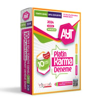 2024 YKS-AYT Platin Karma Yayınlar Türkiye Geneli Dijital Çözümlü 10LU PAKET DEN