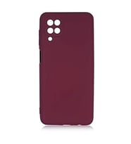 Coverzone Samsung Galaxy A12 ?le Uyumlu K?l?f Z-Mara Lansman Vieri Tam Koruma Arka Kapak Kamera Koruma �?k?nt?l? P�r�zs�z Y�zey Mor