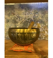 Meditasyon çanı tibet kasesi