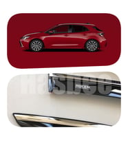 Toyota Corolla hb Kromlu Cam Rüzgarlığı Niken 2019+ (Beyaz)