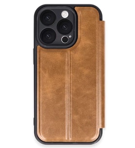 iPhone 16 Pro Max Kılıf Flip Cover - Taba