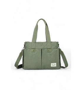 Smart Bags Kanvas Haki Kadın Omuz Çantası SMB1307