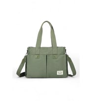 Smart Bags Kanvas Haki Kadın Omuz Çantası SMB1307