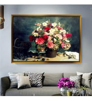 Altın Çerçeveli dekoratif tablo l869 (Gold)