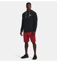 Under Armour UA Rival Terry LC HD Siyah Erkek Sweatshirt 1370401-001