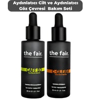 the fair. Ton Eşitleyici Aydınlatıcı Yüz ve Göz Çevresi Bakımı Seti