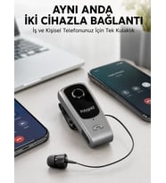 Mikrofonlu Ses Kontrollü Kulak İçi