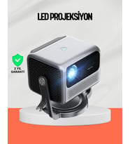 Smart Projector Android Tv Yüksek Parlaklık Ev Sineması