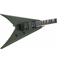 Jackson 2910124520 Js King V Js32 Elektro Gitar (matte Army Drab)  Askeri Yeşil Mat Cila Floyd Rose Tremolo Ve Keskin V Şekli
