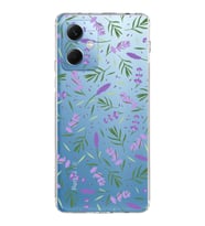PrintiFy Xiaomi Redmi Note 12 5G ile Uyumlu 1mm Slim Fit Water Color 3 Baskılı Şeffaf  Kılıf