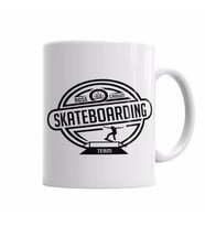 SK8 Team Branca Masculina E Feminina Kupa Bardak Porselen