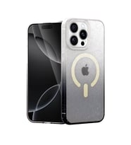 Apple İphone 15 Pro Max Pummel Shiny Magsafe Kapak - Siyah